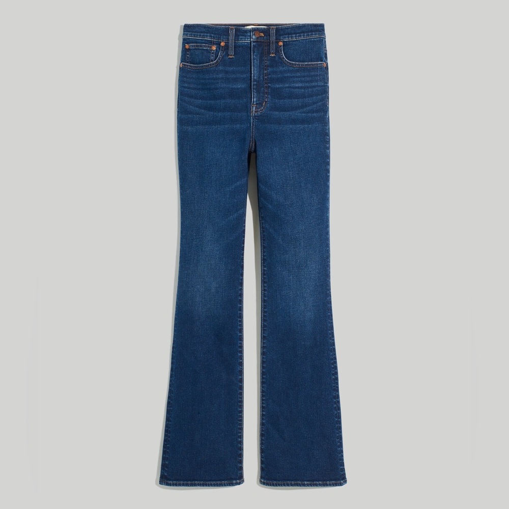 Madewell Dark Blue Flare Jeans